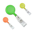 Neon Opaque Plastic Badge Reel